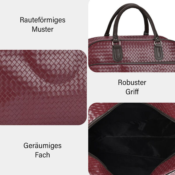 Kleine Reisetasche, Bordeaux image number 3