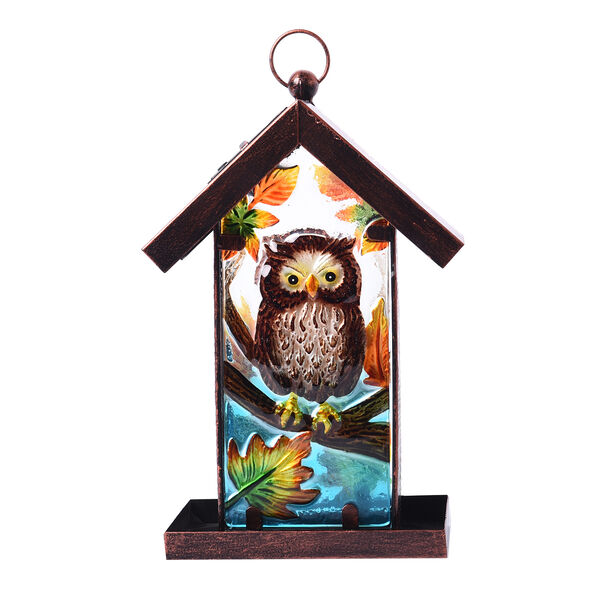 Futterh&auml;uschen - Eule, Mehrfarbig