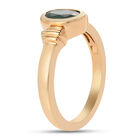 Grandidierit Ring 925 Silber vergoldet  ca. 0,77 ct image number 4