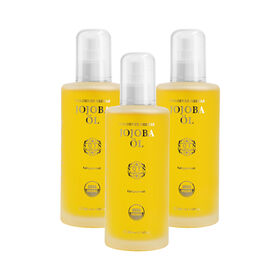 SQIN Botanicals 3er-Set Kaltgepresstes, natürliches Jojobaöl, 200ml SQIN Botanicals 3er-Set Kaltgepresstes, natürliches Jojobaöl, 200ml