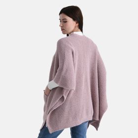 Cardigan im Casual-Chic mit offenen Seiten und Taschen, Einheitsgröße, Lila