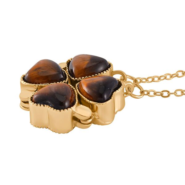 Gelbes Tigerauge und gelbes Kristall 2-Wege-Schmuckset image number 4