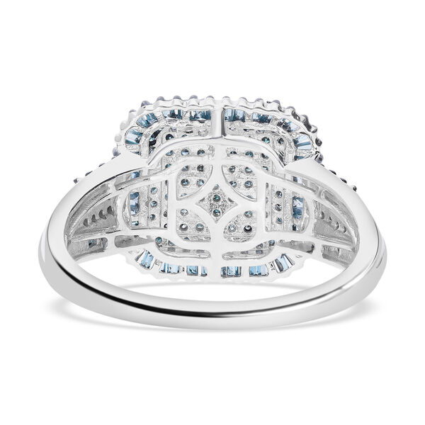 Blauer Diamant-Ring - 1 ct. image number 1