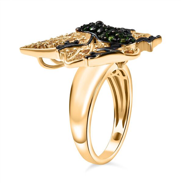 GP Trionfo Kollektion- Nat&uuml;rlicher Chromdiopsid, Citrin und blauer Saphir Ring/ Anh&auml;nger - 1,15 ct. image number 4