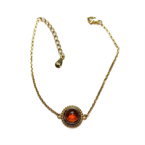 Nat&uuml;rliches baltisches Bernstein Armband, 15,25+ 3 cm