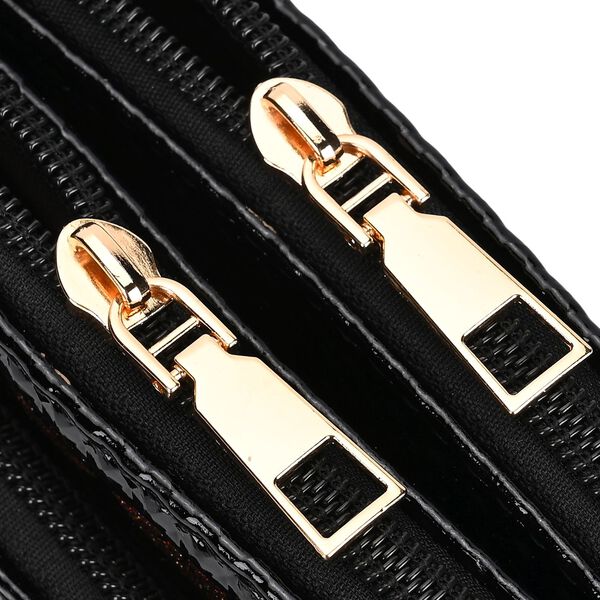 Stylische Sling Crossbody Tasche, Silber image number 7