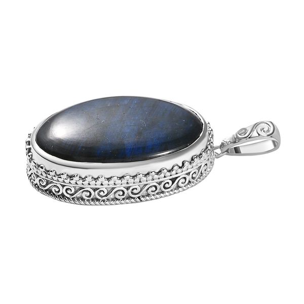 AAA Labradorit Anhänger - 35,35 ct. image number 4