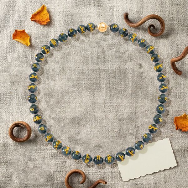 D'Joy nat&uuml;rliche Olmek Jadeit 50cm Halskette und flexibles Armband image number 3