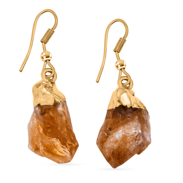 Citrin Ohrringe, goldfarben ca. 18.00 ct image number 1