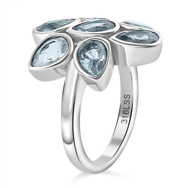 Himmelblauer Topas-Ring - 3,49 ct. image number 5