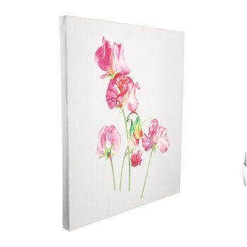 Blumen Wandbild auf Leinwand