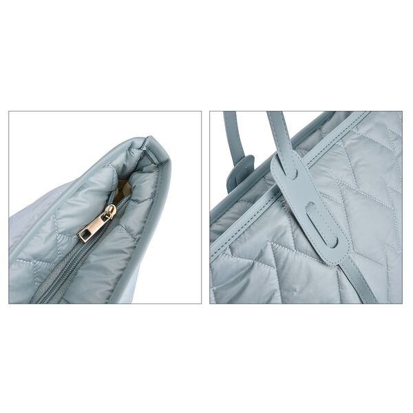 Tote Bag mit Schultergurt, Blau image number 4