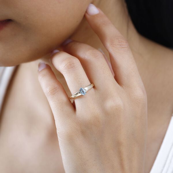 AA Santamaria Aquamarin Ring - 0,45 ct. image number 3