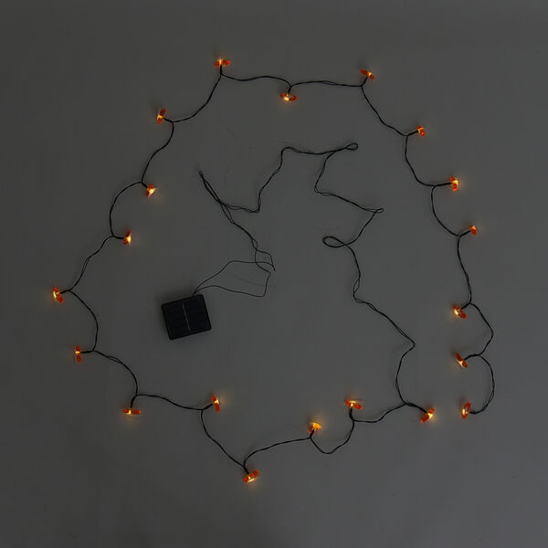 Solar-Lichterkette mit 20 LEDs - Bienen, Warmweiß image number 0