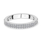 Weißer Diamant-Ring, 925 Silber platiniert  ca. 0,25 ct image number 0