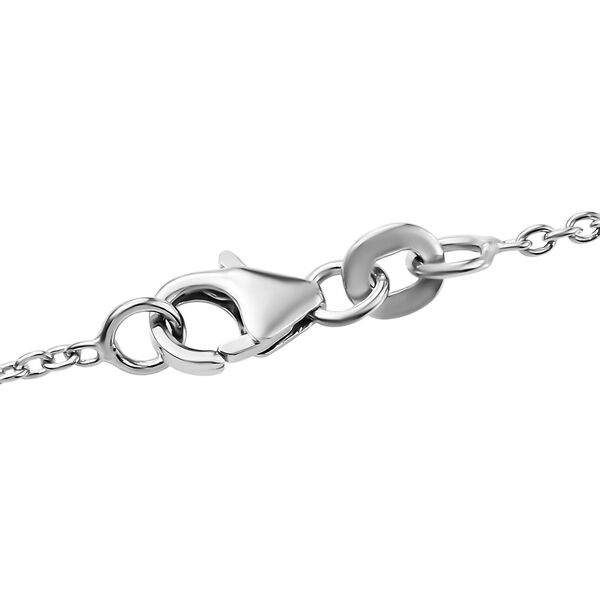 LUXURIANT DIAMOND - Lab Grown Diamant SI-GH Anhänger mit Kette, 925 Silber rhodiniert ca. 0.15 ct image number 6