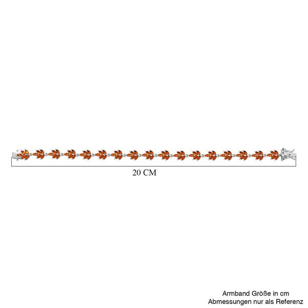 D'Joy AA Salamanca Feueropal Armband ca. 19 cm 925 Silber rhodiniert ca. 4,93 ct. image number 5