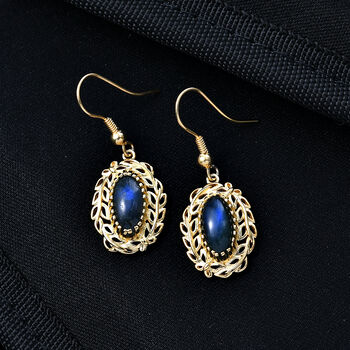 EVER TRUE AAA Labradorit Ohrringe Nickelfreies Messing ca. 4,68 ct.