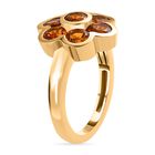 AA Madeira Citrin floraler Ring - 1,60 ct. image number 4