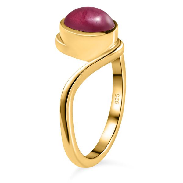 AA afrikanischer Rubin-Solitär-Ring - 2,08 ct. image number 5