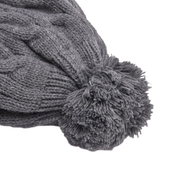 Beanie Mütze mit LED-Kopflichtfunktion, Grau image number 7