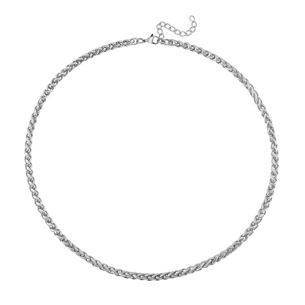 Byzantinische 50+5cm Halskette in Silberton image number 3