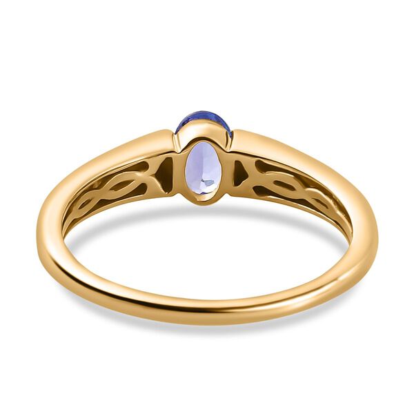 AA Tansanit Ring - 0,43 ct. image number 6