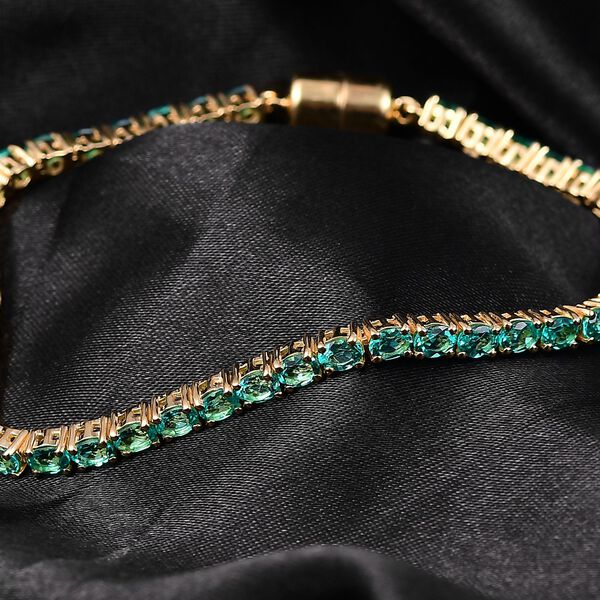 LUXURIANT AAA Labor kolumbianisches Smaragd 20cm Armband - 7 ct. image number 2