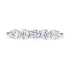 Luxuriant Diamond - Lab Grown Diamant VS-EF SGL zertifiziert Ring, 585 Weißgold (10-15 Tagen Lieferzeit) ca. 1.00 ct (Größe 16.00)