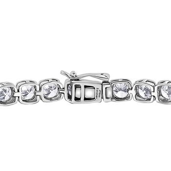 LUXURIANT DIAMOND - Lab Grown Diamant VS-EF SGL zertifiziert Armband ca. 19 cm 950 Platin ca. 10.00 ct