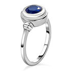 AA tansanischer, blauer Spinell-Ring, 925 Silber platiniert  ca. 1,66 ct image number 4