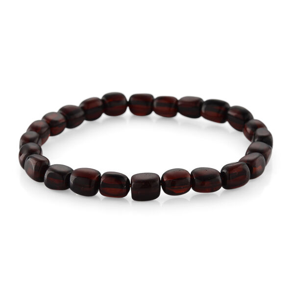 Nat&uuml;rliches baltisches Bernstein Armband, flexibel, (ca. 18 -19 cm)