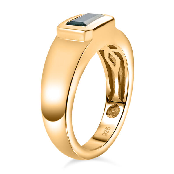 Grandidierit Ring 925 Silber vergoldet  ca. 0,98 ct image number 5