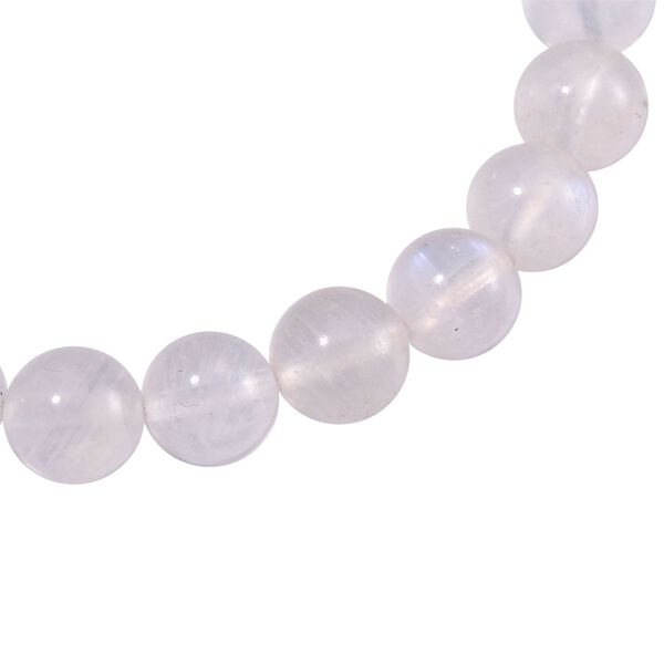 Regenbogen Mondstein Armband, ca. 91,65 ct. image number 3