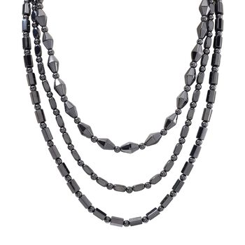 3er-Set H&auml;matit Halskette - 600 ct.