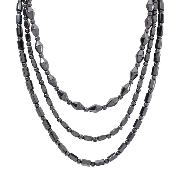 3er-Set H&auml;matit Halskette - 600 ct.