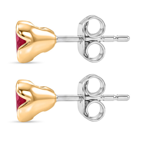 D'Joy afrikanischer Rubin zweifarbiges Schmuckset - 2,28 ct. image number 8