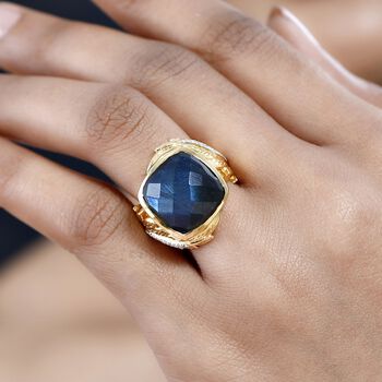 GP Italian Garden Collection - AAA Labradorit Ring, ca. 12,91 ct