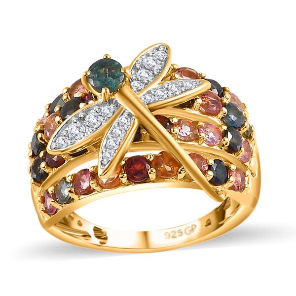 GP Italian Garden Kollektion - AA Mehrfarbiger-Turmalin Ring, ca. 3.22 ct image number 4