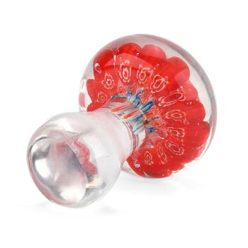 Glasfiguren Kollektion Pilz, 6 x 6 x 9 cm