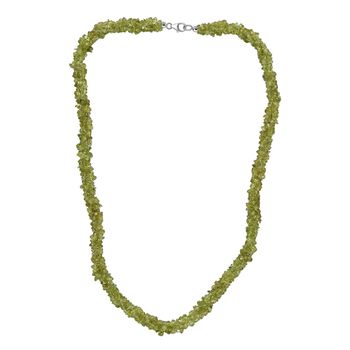 Nat&uuml;rliche Peridot Halskette, 50 cm - 235 ct.