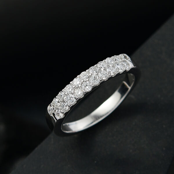 LUXURIANT 0,50 ct. SI-GH Labor Diamant Ring image number 1