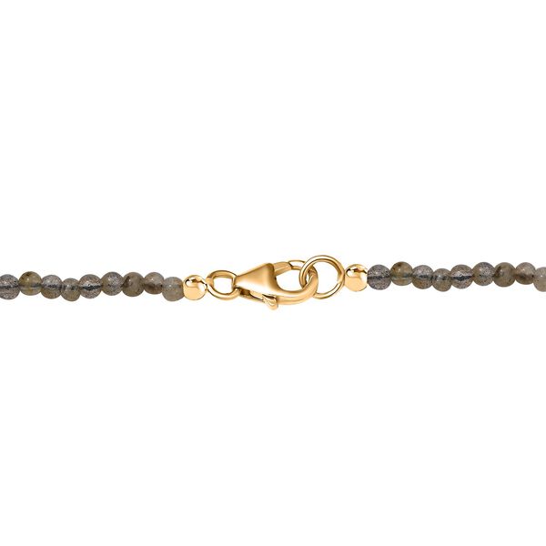 AAA Labradorit Anhänger mit 50cm Kette - 35 ct. image number 4
