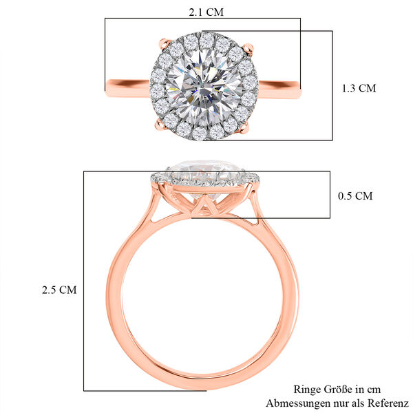 Moissanit Ring - 2,11 ct. image number 7