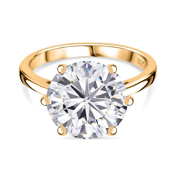 Moissanit Ring - 5,21 ct.