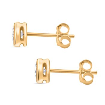 Moissanit Ohrringe - 0,48 ct.