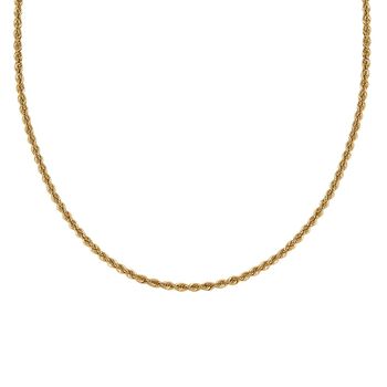Kordelkette in 916 Gold, 56cm