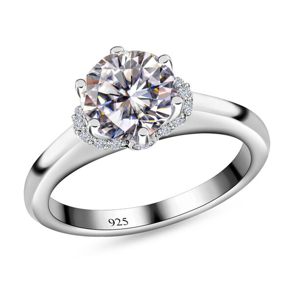 Moissanit Ring - 1,34 ct. image number 6