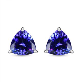 Rhapsody AAAA Tansanit Ohrringe 950 Platin ca. 2,33 ct. Rhapsody AAAA Tansanit Ohrringe 950 Platin ca. 2,33 ct.