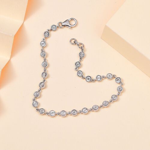 Diamant Armband, 19 cm - 0,15 ct. image number 1